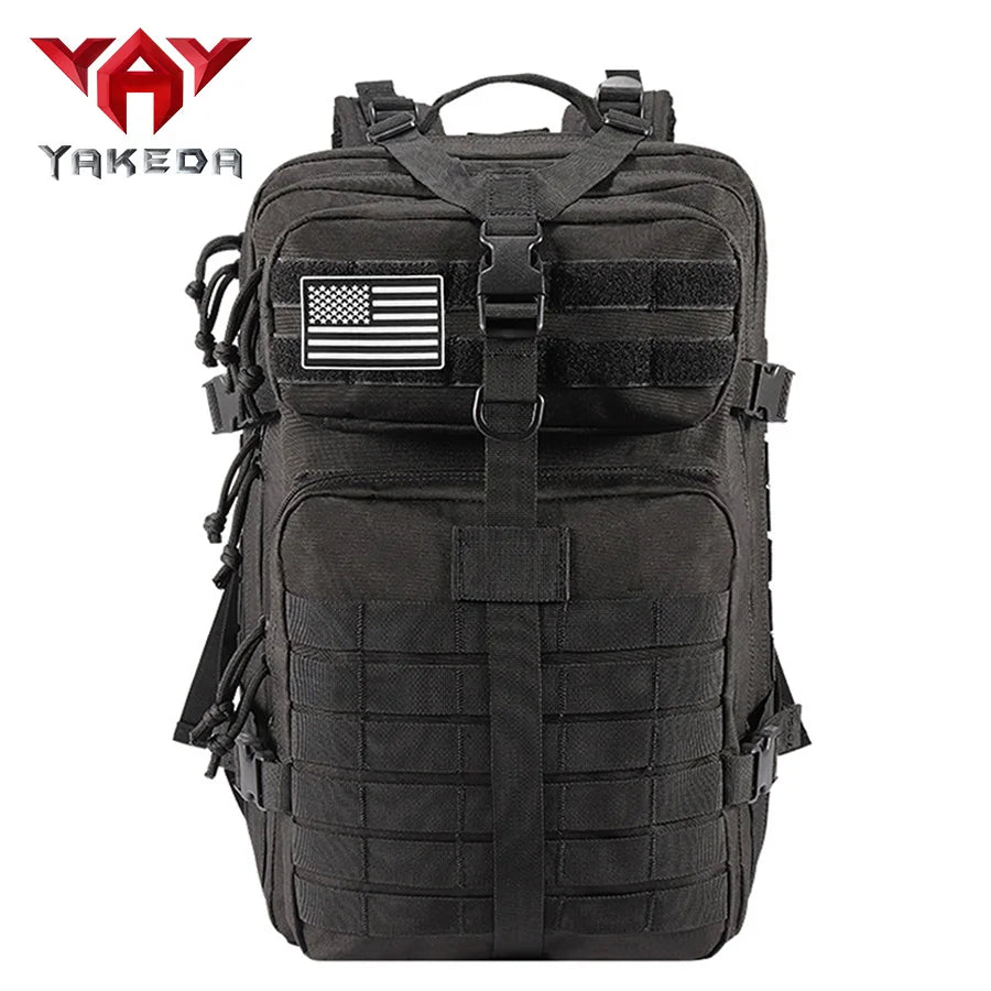YAKEDA popular large 3P bag 45L large capacity camouflage bag sports outdoor backpack mountaineering backpack