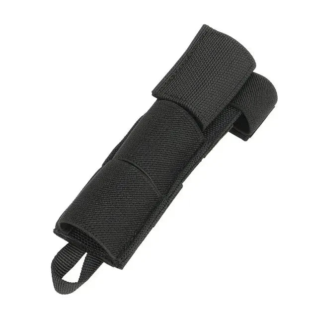 Tactical Radio Antenna Relocation Cable Pouch, MOLLE Modular Vest Strap Bag Holder for Walkie Talkie, Outdoor Hiking Camping Acc