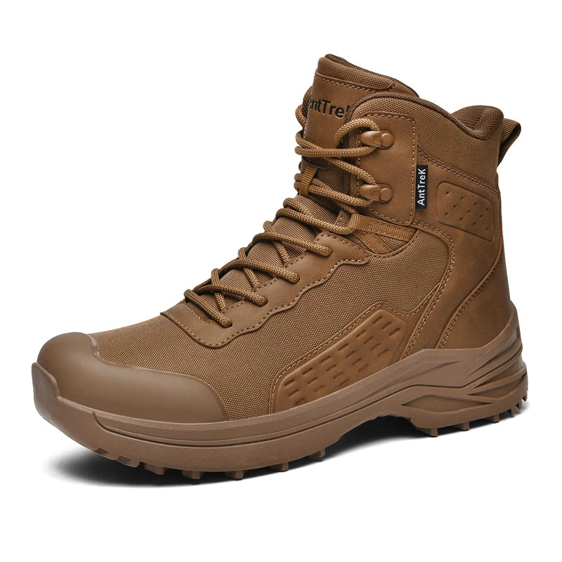 Large Size 47 Men's Hiking Shoes Outdoor Trekking Casual Tactical Boots Waterproof Fabric Mountain Climbing Shoes Hunting Boots