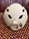 Perforated Carbon Fiber Version Lightweight Breathable Suspension Security Emergency Riding Helmet