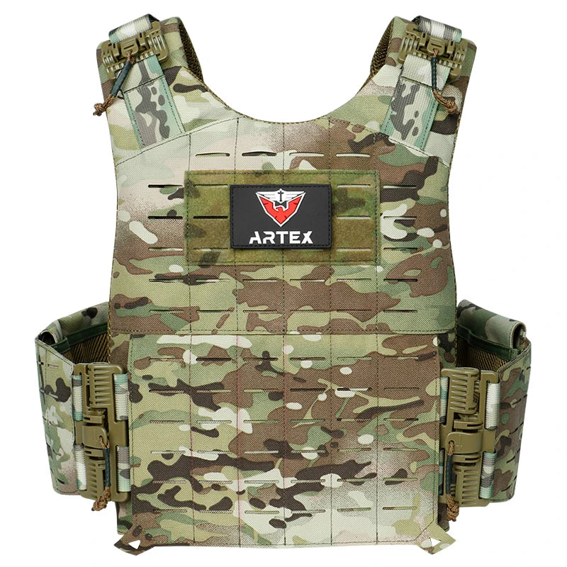 Tactical Vest Outdoor Hunting Plate Carrier Protective Adjustable Vest Airsoft Carrier Combat Equipment 6094 Vest
