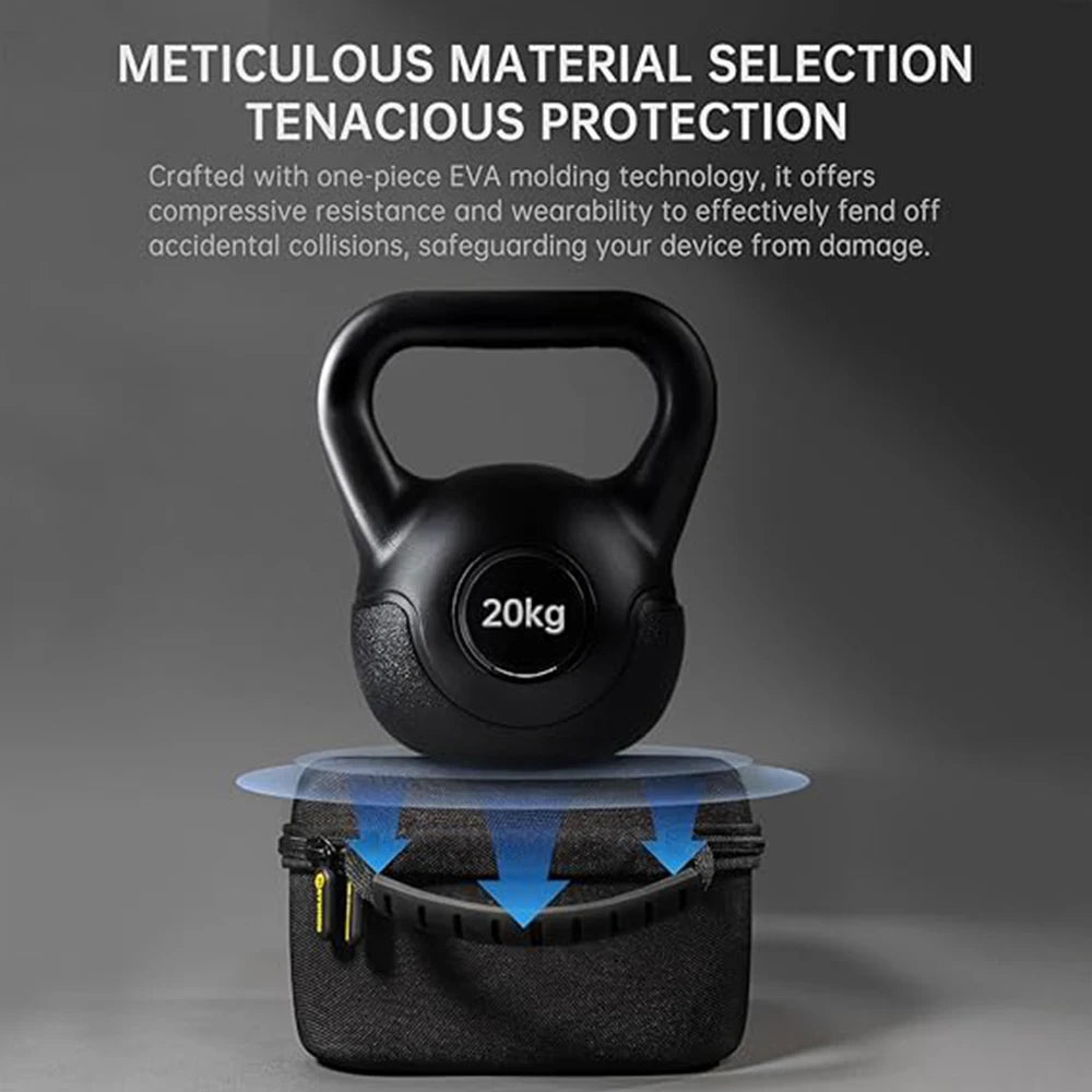EARMOR Storage Case for Shooting Ear Protection For Earmuff Glasses & Accessories Durable Dustproof Hard  Carrying Storage Bag