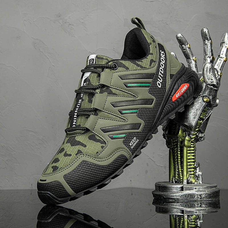 New Men Outdoor Hiking Shoes Non-Slip Wear-Resistant Breathable Hiking Training Training Tactical Hunting Boots Men
