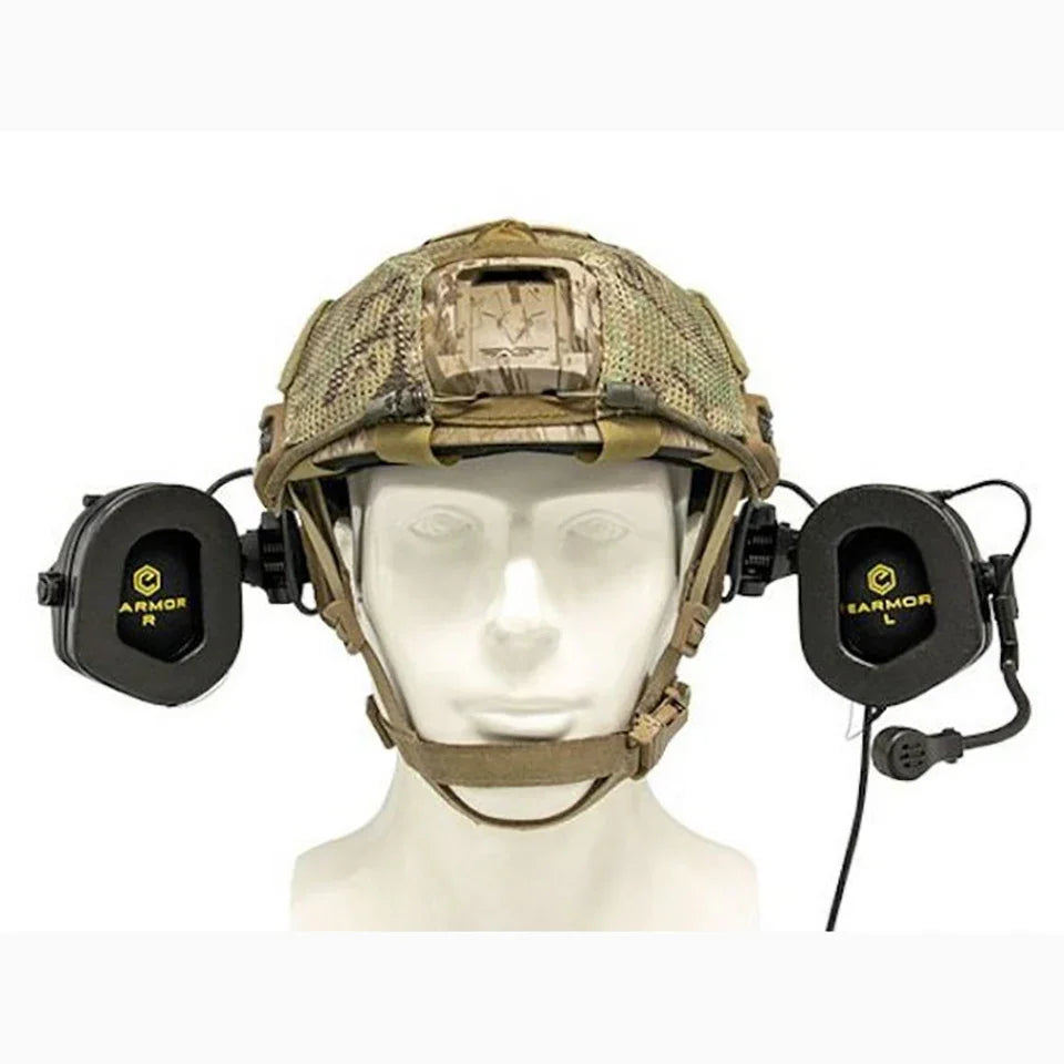 EARMOR Tactical Headset ARC M16C Helmet Rails Adapter Attachment Kit for M31/M32 & M31H/M32H Headset
