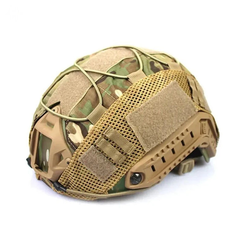 Tactical Multicam Helmet Cover Fit OPS Core FAST MH PJ BJ CS Airsoft Outdoor Simulation Accessory