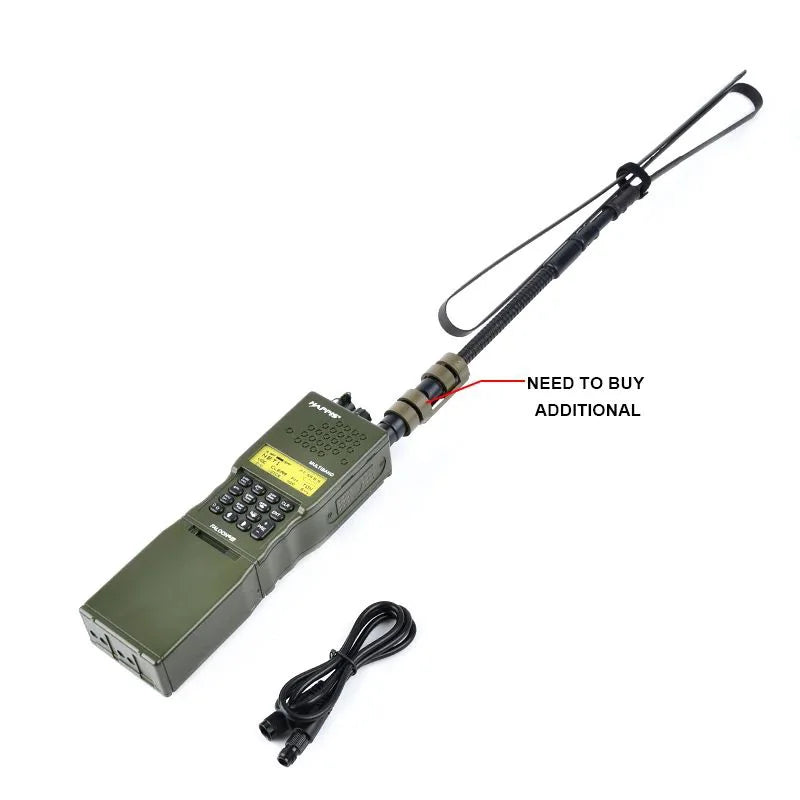 Tactical Military Softair Army Radio PRC 152 Dummy Radio Case Antenna Package Talkie Walkie Interphone Model Cospaly