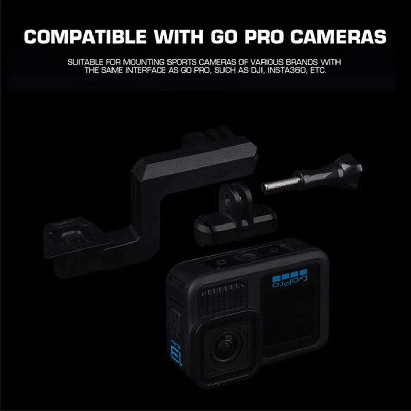 Tactical Helmet Sports Camera Mount for NVG Wilcox G19 G24 G30 G34 G69 G70 Mounting Camera Bracket Airsoft Helmet Accessories