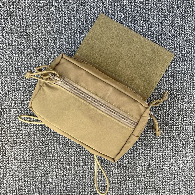Tactical Hanging Pouch MK3 MK4 Plate Carrier Abdominal Bag Vest Multi-Functional EDC Multicam Fanny Pack Gear