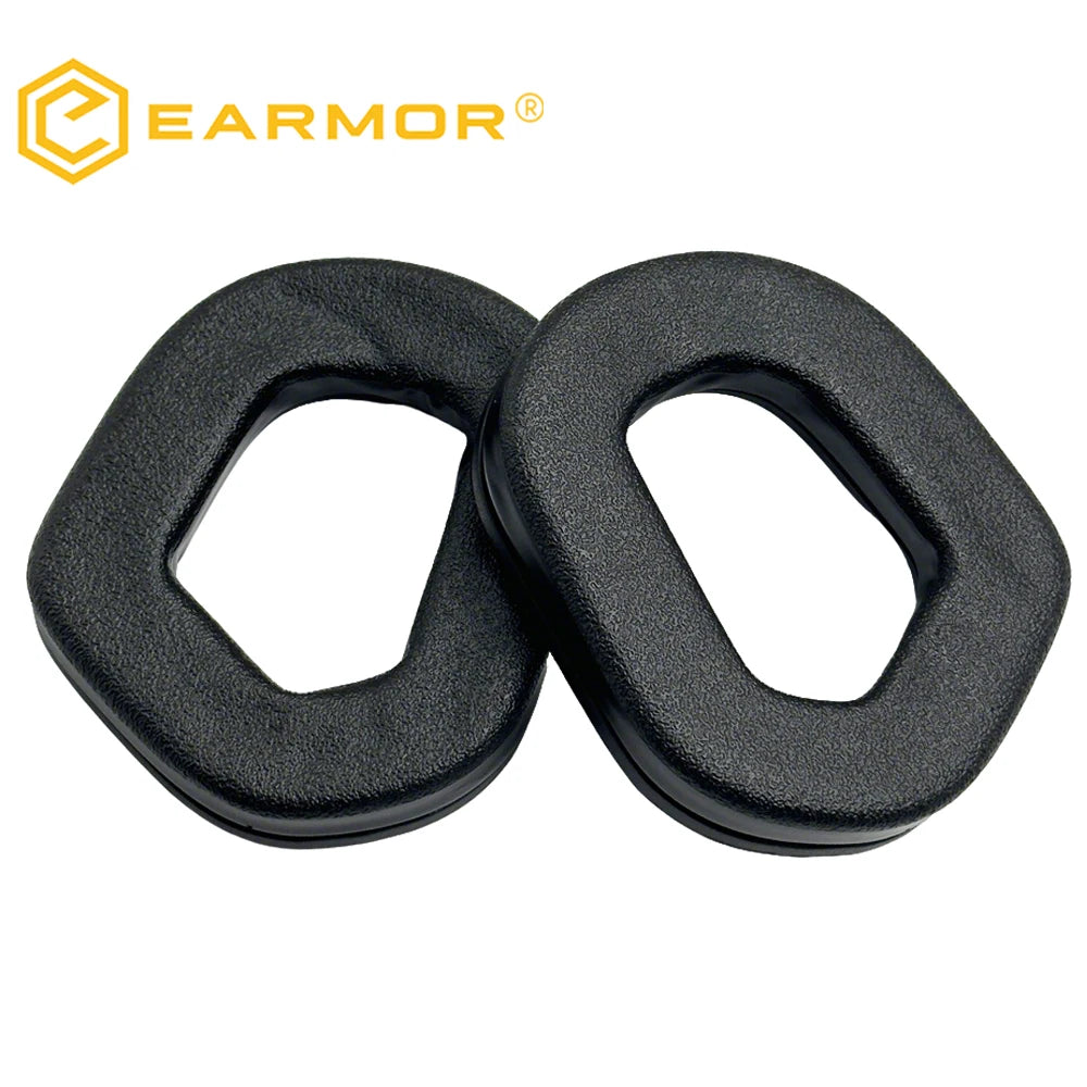 S03 Silicone Gel Ear Cushion Pad Headset Accessories Fit for OPSMEN Earmor M31/M32/M31H/M32H Headphones(No headset)