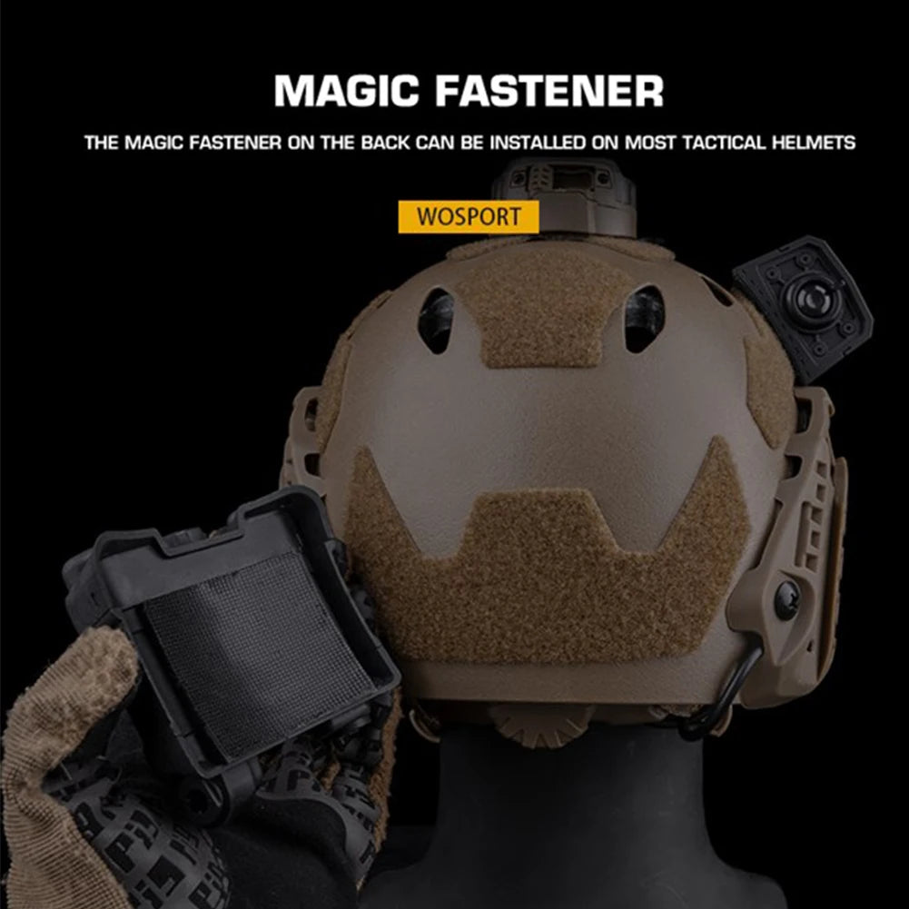 Adjustable Helmet NVG Battery Pouch Helmet Accessories Realistic Battery Storage Holder Pack Helmet Battery Case Pouch