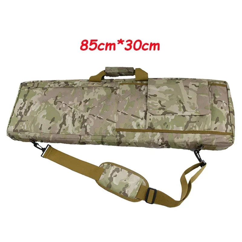 100CM /85CM Hunting Heavy Duty Bag Tactical Gun Rifle Carrying Case Bag With Cushion Pads Hunting Equipment