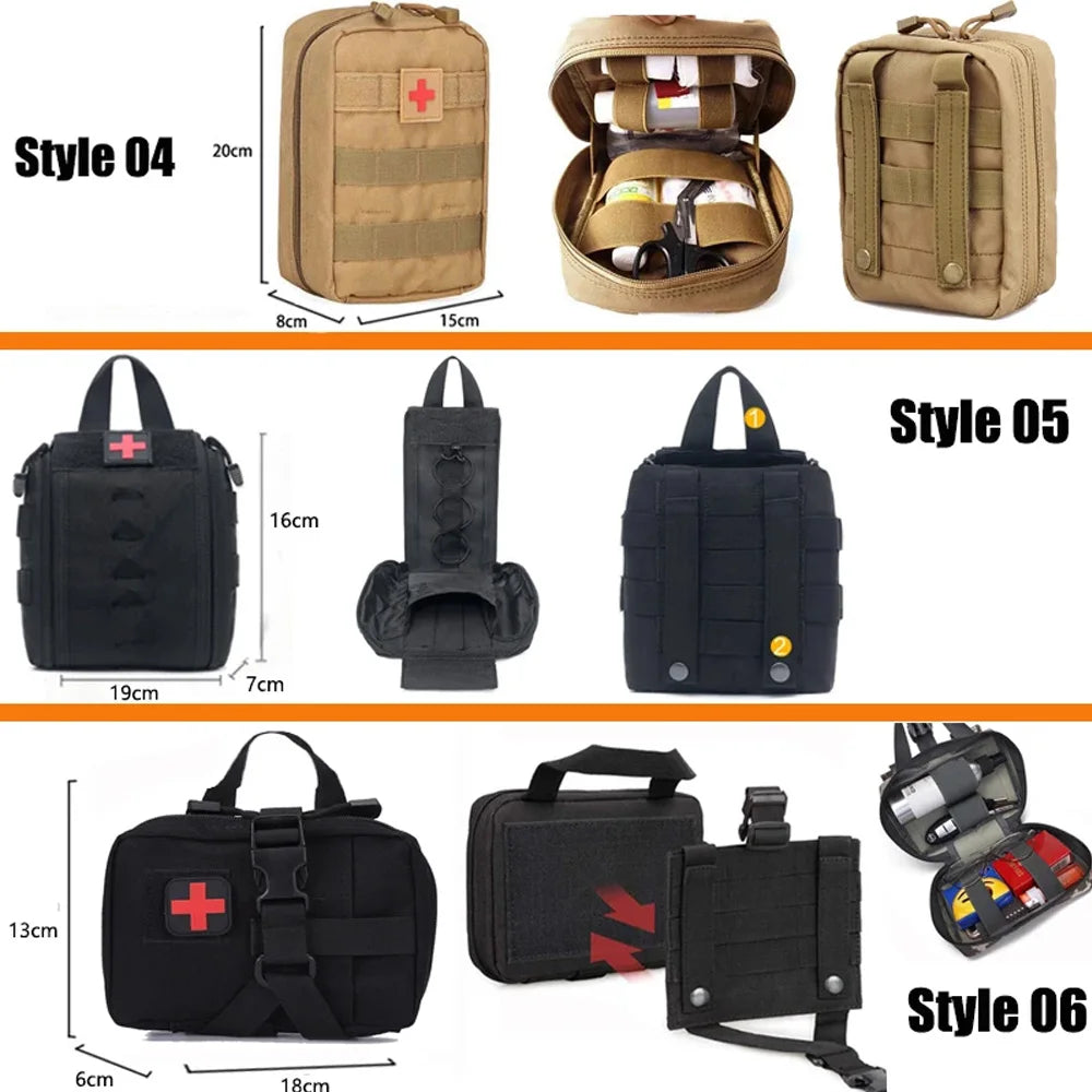 OPHIDIAN Multifunctional Equipment Bag Waist Bag Hunting Bag Emergency Kit Outdoor Medical First Aid Kit Camping Survival