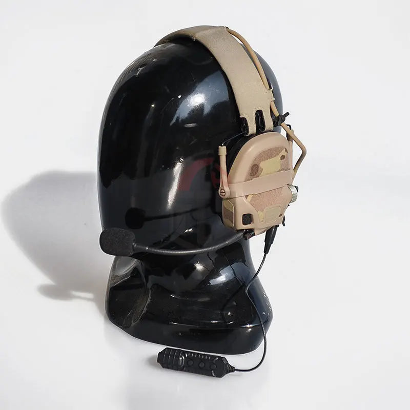 FCS-TACTICAL New Generation AMP Tactical Headset Buletooth Wrieless AUX Adapter with Stereo Sound