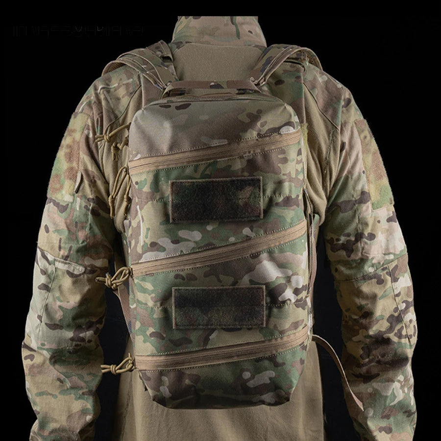 Tactical Bag Compact Assault Medical Commuter Backpack Outdoor First Aid Pocket Portable IFAK GP Pouch Hunting SS Style