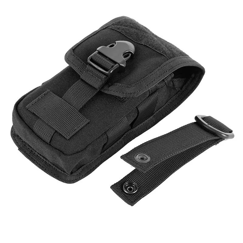 1000DTactical Double-layer Phone Pouch Hunting Camouflage Molle Bags Outdoor Hunting Molle Fanny Bag Waist Bag Outdoor Sport Bag