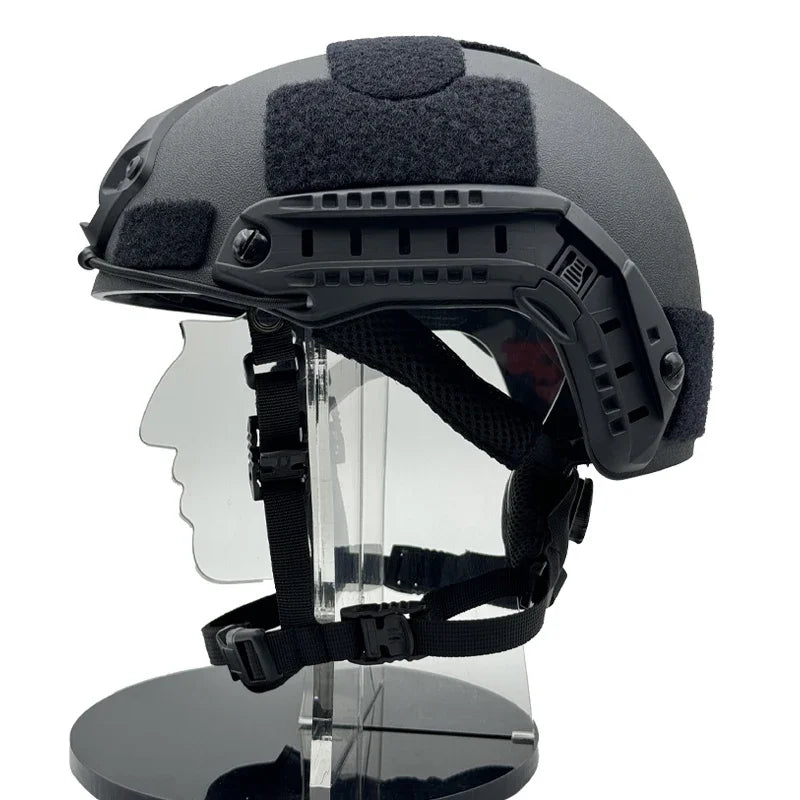 FAST Tactical Helmet Wendy Suspension Lightweight Adjustable ABS for Airsoft, Paintball & CS Games - Comfortable Protective Gear