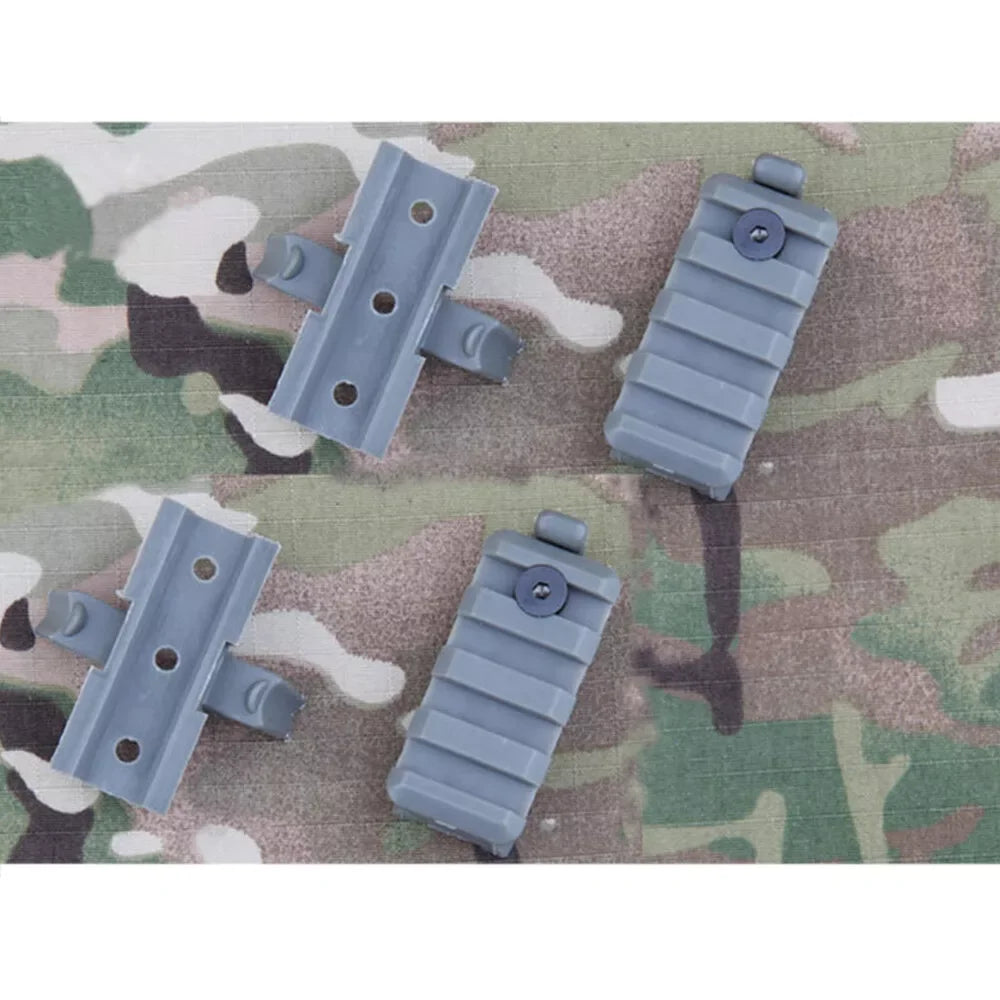 Tactical HELMET RAIL ADAPTER SET HELMET Accessory Hunting Equipment Airsoft Paintball FAST HELMET Clamp Rack Sports Safety