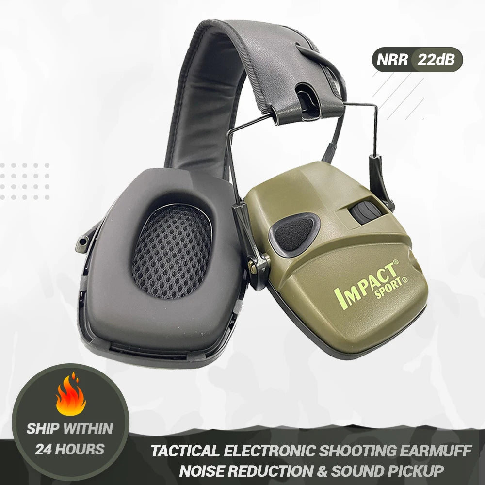 Tactical anti-noise Earmuff for Hunting shooting headphones Noise reduction Electronic Hearing Protective Ear Protection