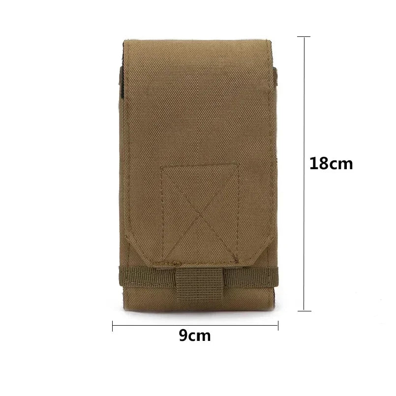 Outdoor Camo Bag  Phone Holder Sport Waist Belt Case Waterproof Nylon EDC Sport Hunting Camo Bags in Backpack