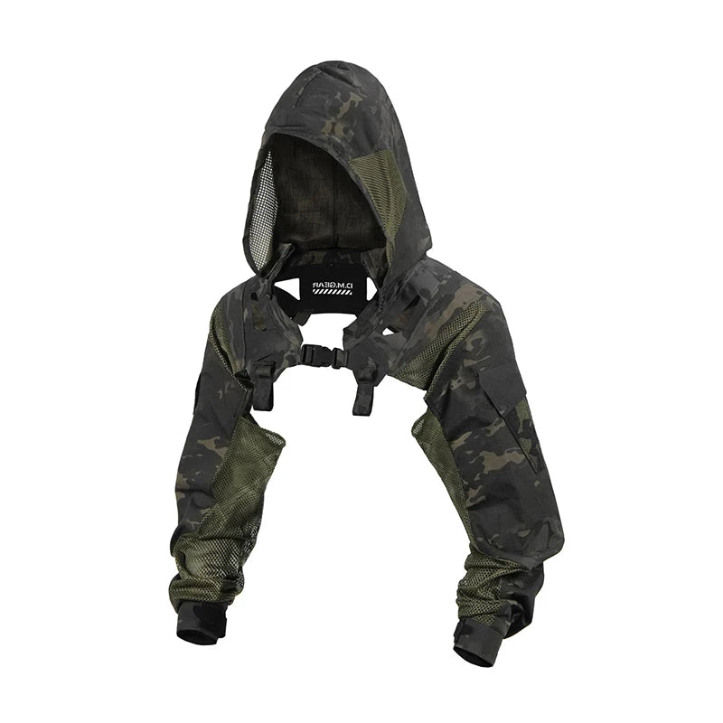 DMgear Original Design Tactical Coat Jacket Hood Long Sleeve Camouflage Clothing Breathable Comfortable Hunting Outdoor