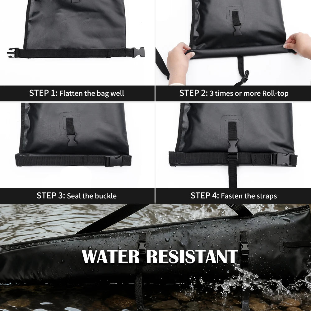 Waterproof Gun Dry Bag for Rifle Shotgun Case, Roll-Top Soft Floating Cases, Wet Bags for Duck Waterfowl Hunting Gear
