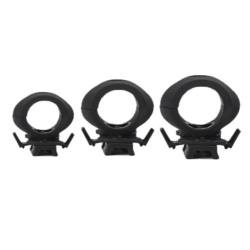 Tactical Helmet Side Rail Flashlight Mount Clip for Fast Attachment Compatible with MICH Advanced Combat Helmet Field Use