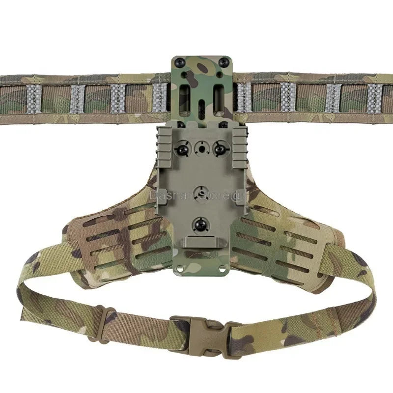 Tactical Holster Combination Adapter MHA QLS Side Kit Thigh Drop Leg Tactical Quick Pull Molle Hunting Comfortable Airsoft Gear