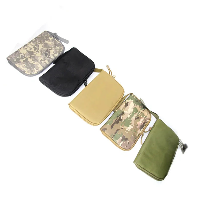 M9 Universal Tactical Pistol Bag Case for GL 17 19 Beretta Gun Bag Holster with Magazine Holder Shockproof Padded Protector