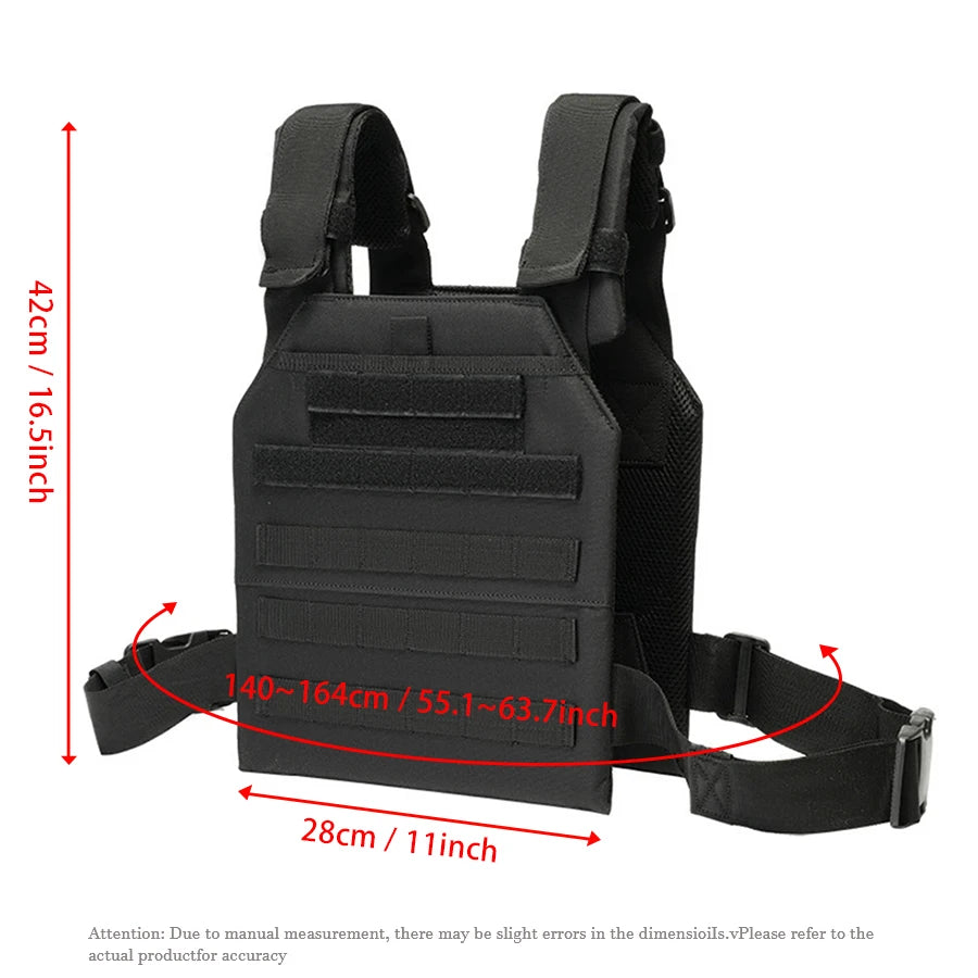 Outdoor vest with multi-functional MOLLE extension, convenient and quick release, wear-resistant vest