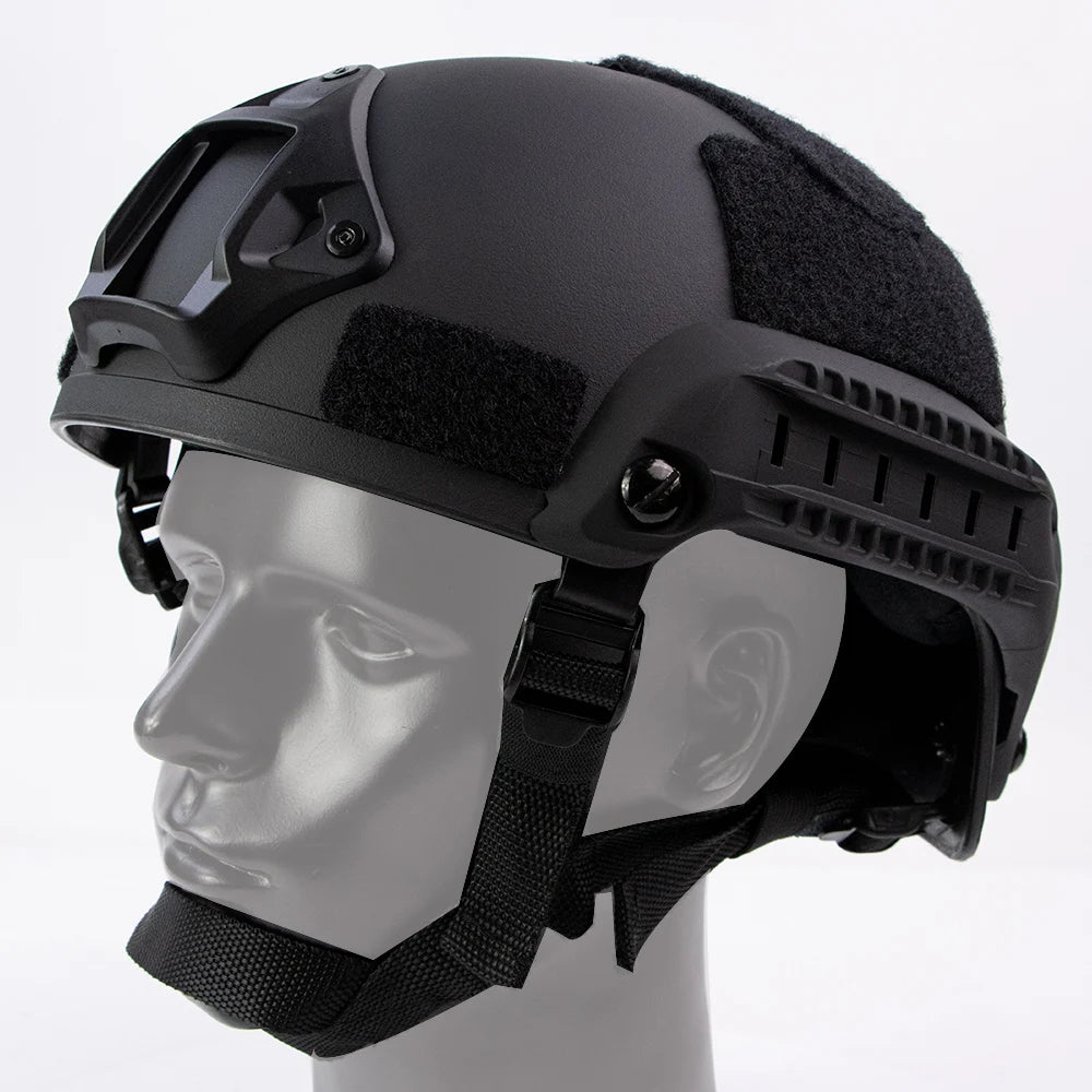 BOOIU Tactical MICH2001 Helmet Airsoft FAST Helmet Tactical Helmet Outdoor Sport CS Hunting Riding Military Safety Protect Gear
