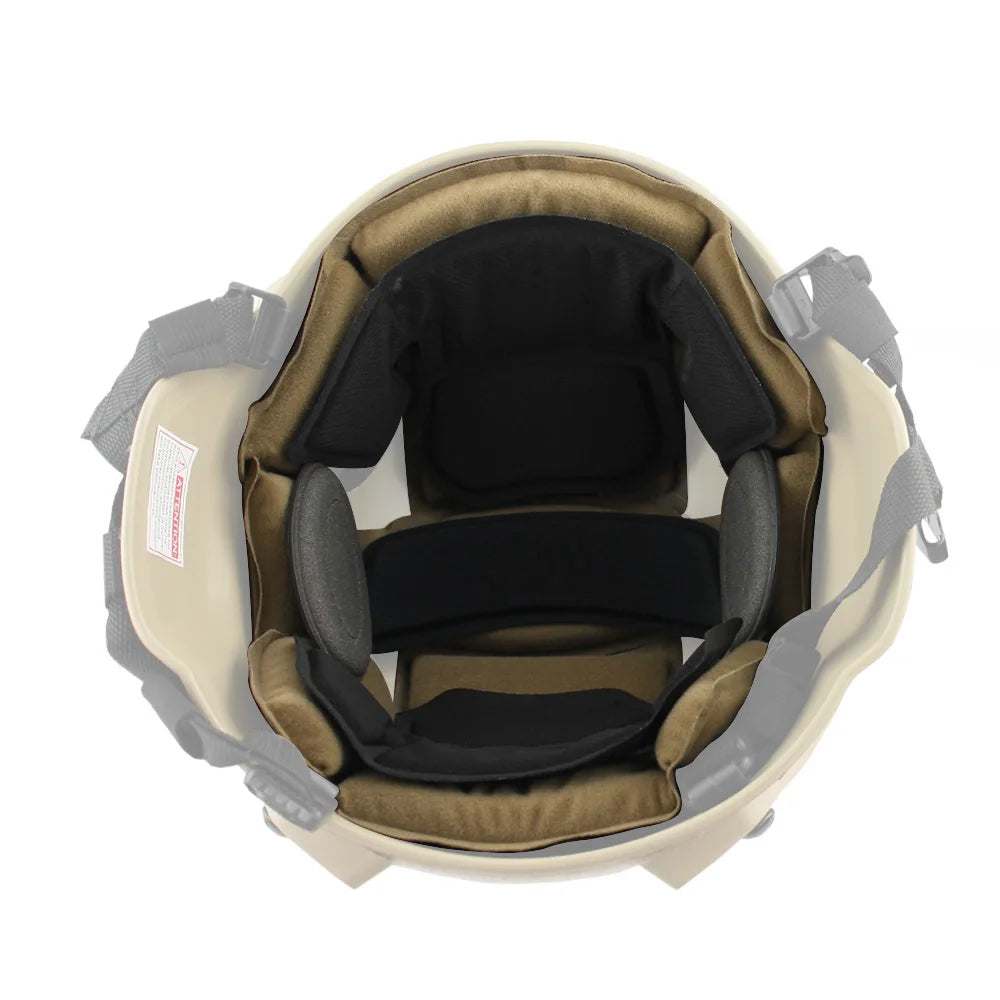 VULPO Tactical Helmet Gen2 Protective Pad Memory Foam Pad Internal Cushion For Wendy Fast MICH ACH EX Helmets
