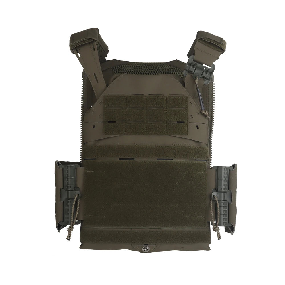 Tactical LV120 Plate Carrier Vest Kit with Quick Release Molle System Lightweight Modular Chest Rig for Airsoft Hunting Training