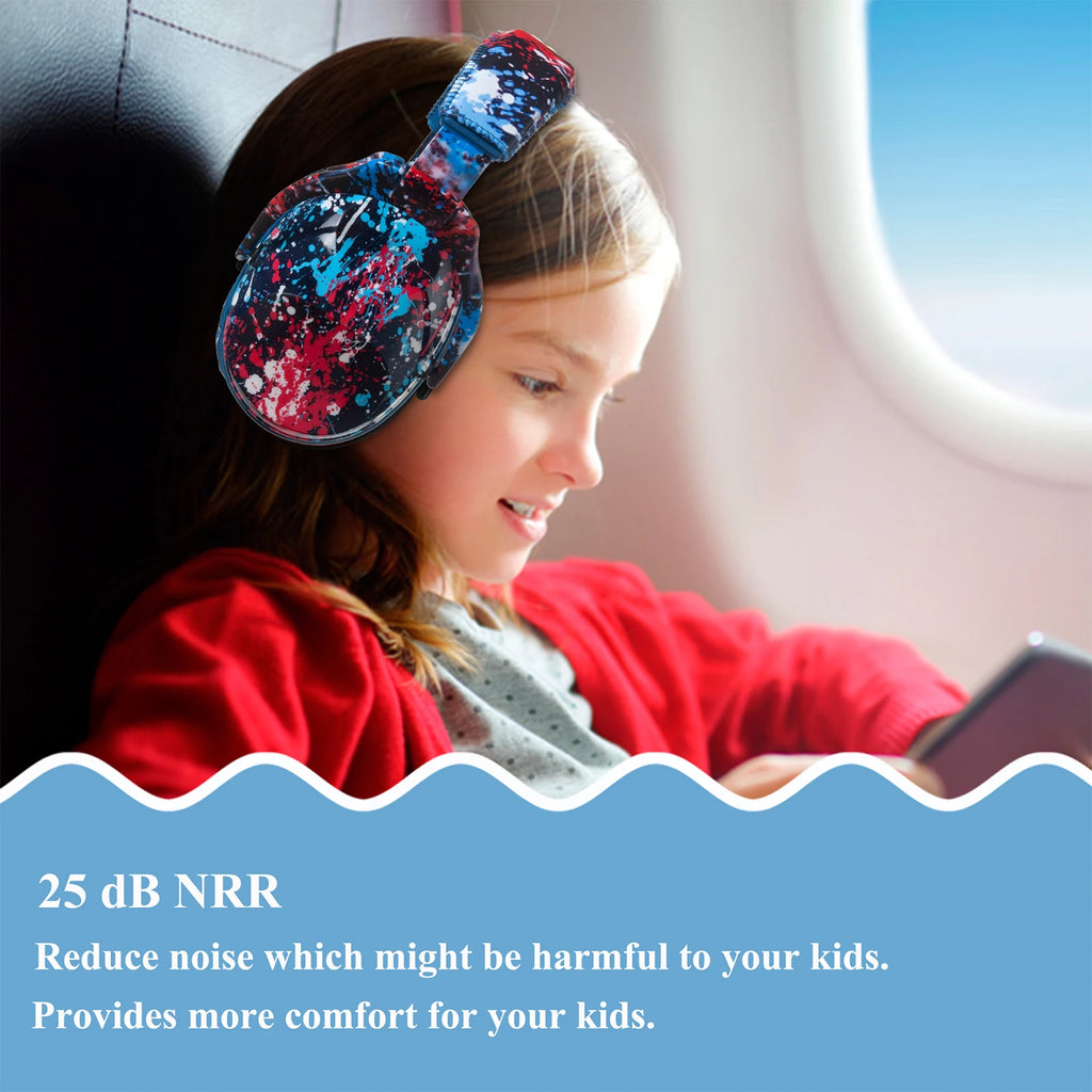 PROTEAR Kids Noise Cancelling Headphones Hearing Protection for Monster Truck Fireworks Earmuffs for Sensory Autism Children