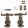 BOOIU Tactical Rail Headset Mount Adapter OPS CORE ARC/Wendy Fast Helmet Headset Accessories Hunting Airsoft Headphone Bracket