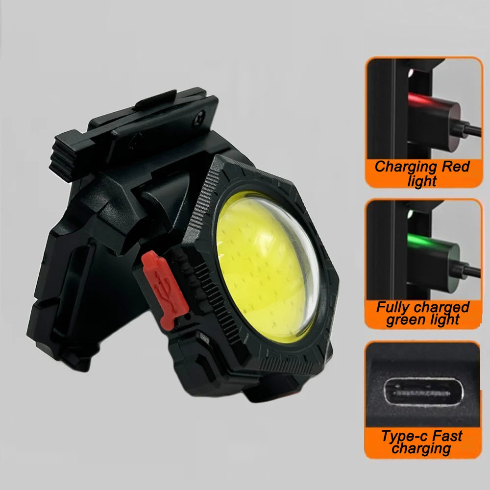 Tactical Helmet LED Light Multi-purpose NVG Mount Installation Outdoor Work Lighting Headlamp Hunting Cycling Fishing Light