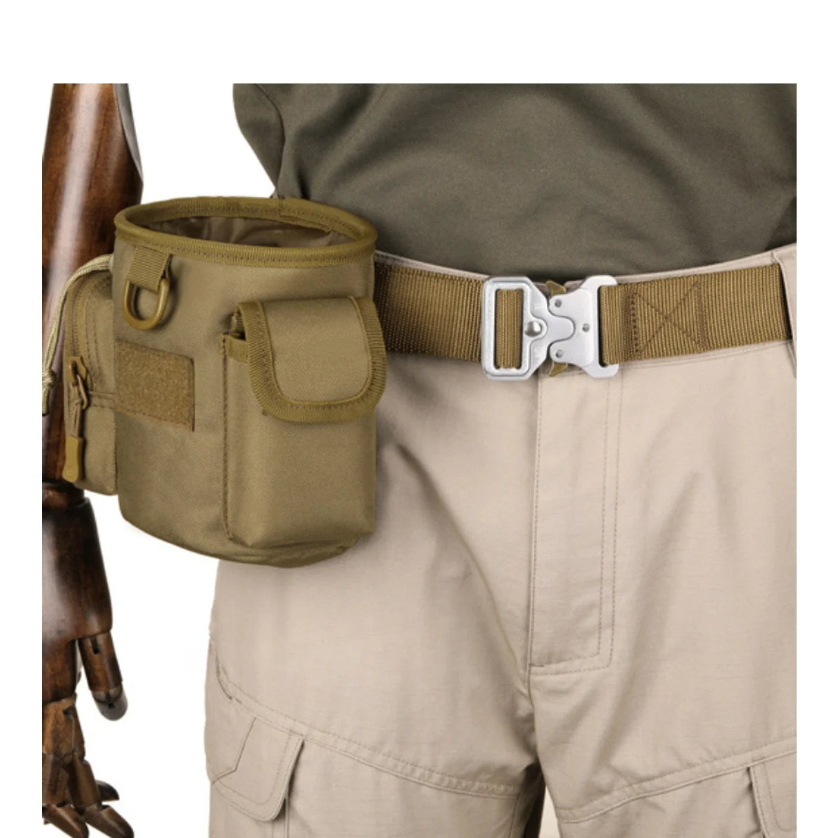 Outdoor Sports Package Pet Snack Waist Bag Waterproof Nylon Slingshot Bag Multifunctional Storage Waist Bag Hunting Accessories