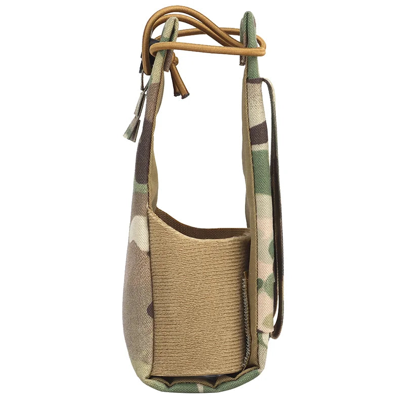 Universal Radio Pouch for MPU5/PRC163/152/148 Walkie Talkies MOLLE Compatible Lightweight Carrier Vest Waist Mount Airsoft Field