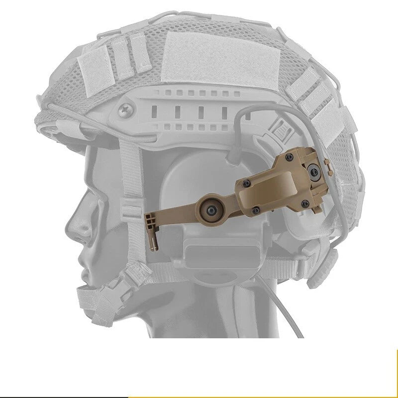 Tactical Helmet OPS CORE ARC/Wendy  Rail Adapter Helmet Mount is Suitable for Tactical COMTAC III Hunting Shooting Headset