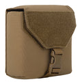 KRYDEX Tactical NVG Pouch MOLLE Night Vision Bag with Inner Padded Goggle Carrying Case Airsoft Accessories For NVG14 NVG15 Gear