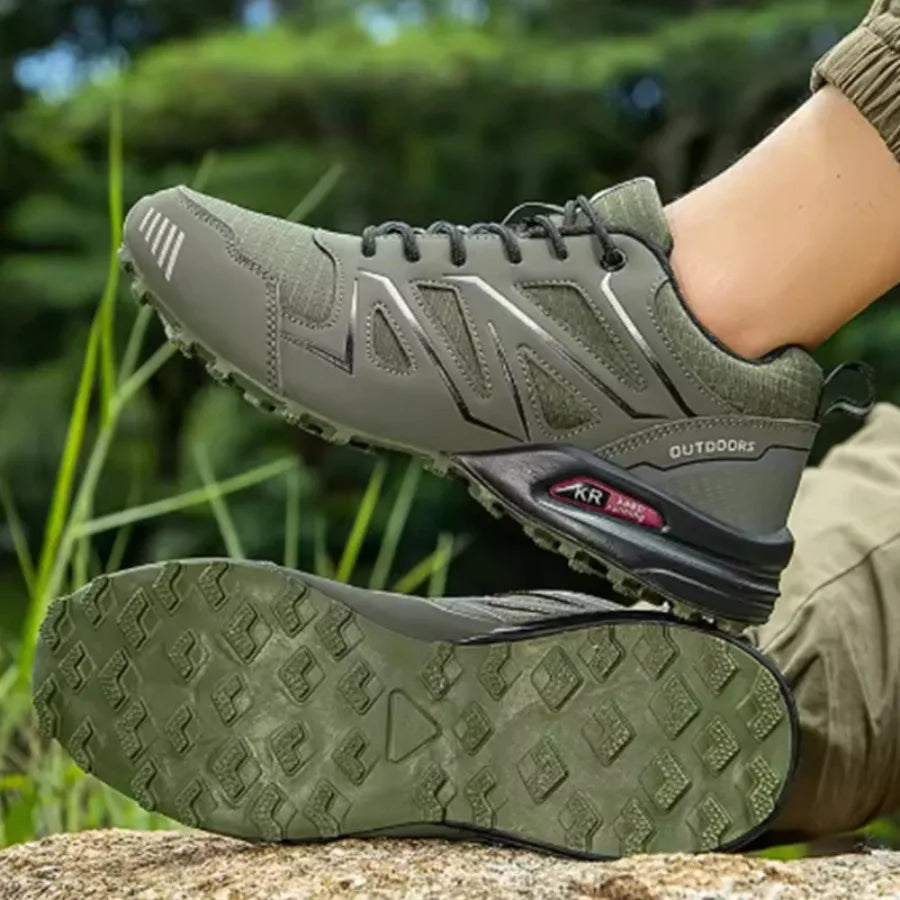 Waterproof Hiking Shoes Men‘s Outdoor Trekking Sneakers Mountain Climbing Camping Trainers Hunting Tactical Boots Bike Shoe Male