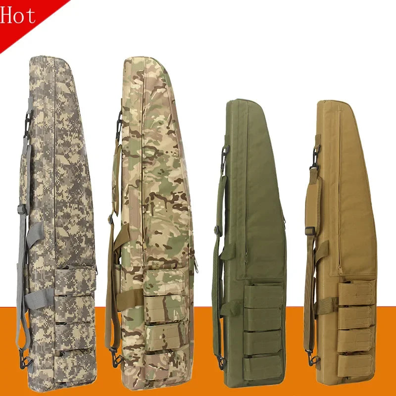 Tactical Gun Bag Outdoor Hunting Air Gun Color Bullet Shooting Equipment Bag Fishing Shoulder Bag 70cm/98cm/118cm