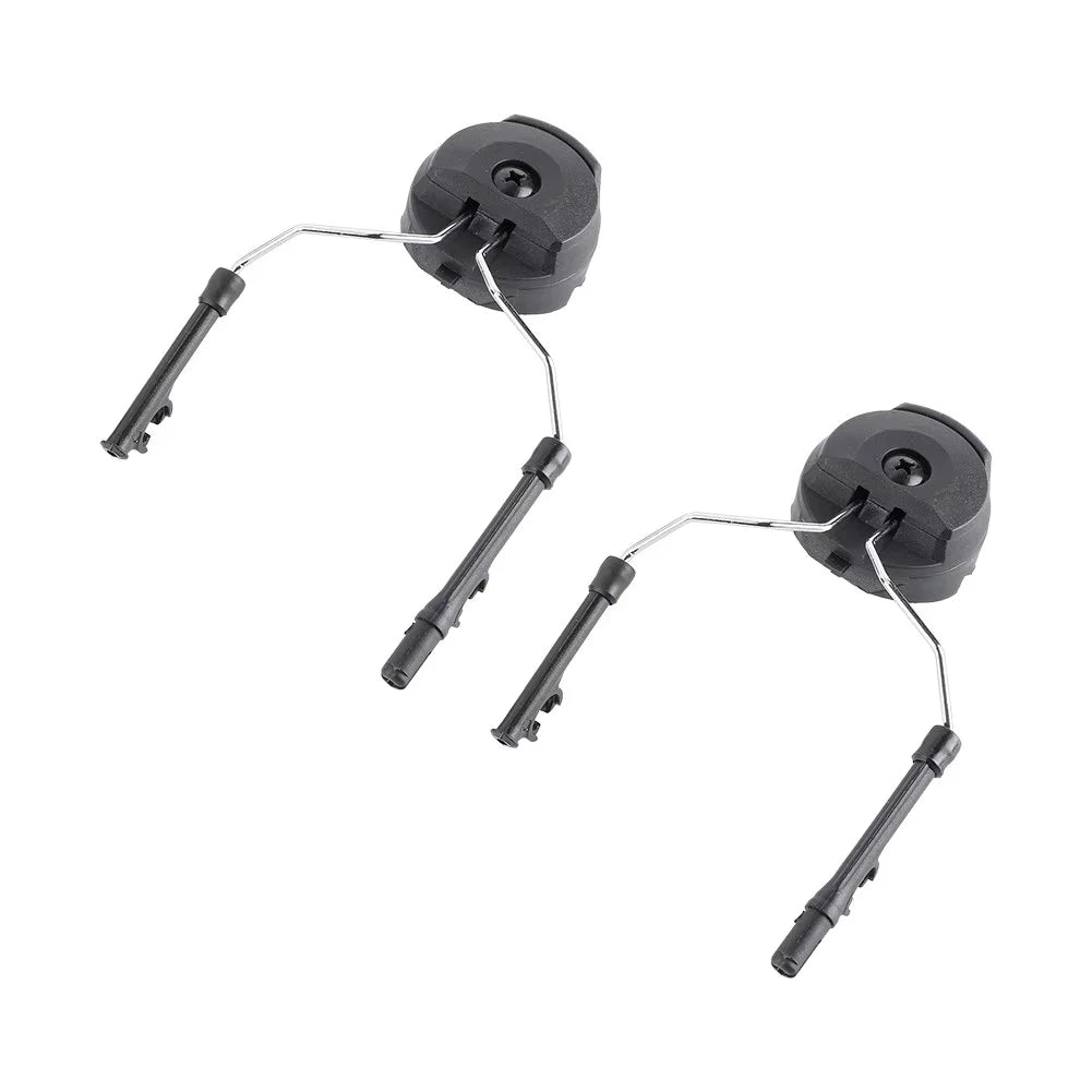BOOIU Tactical Helmet Headset Bracket Fast Ops Core Helmet ARC Rail Adapter Mount Comtac II Military Noise Cancelling Headset