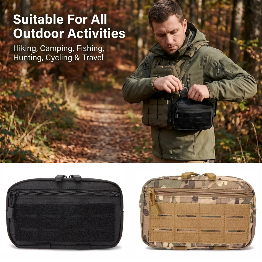 Outdoor Waterproof  Waist Pack Tactical Molle EDC Pouch First Aid Kit Emergency EMT Tool Pouches Hunting Lightweight Phone Bags