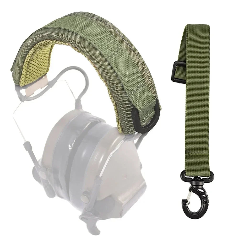 Tactical Headset Cover Advanced Modular Headphone Headband Protection Cover Pad Cushion Wrap Sordin Ear Protection