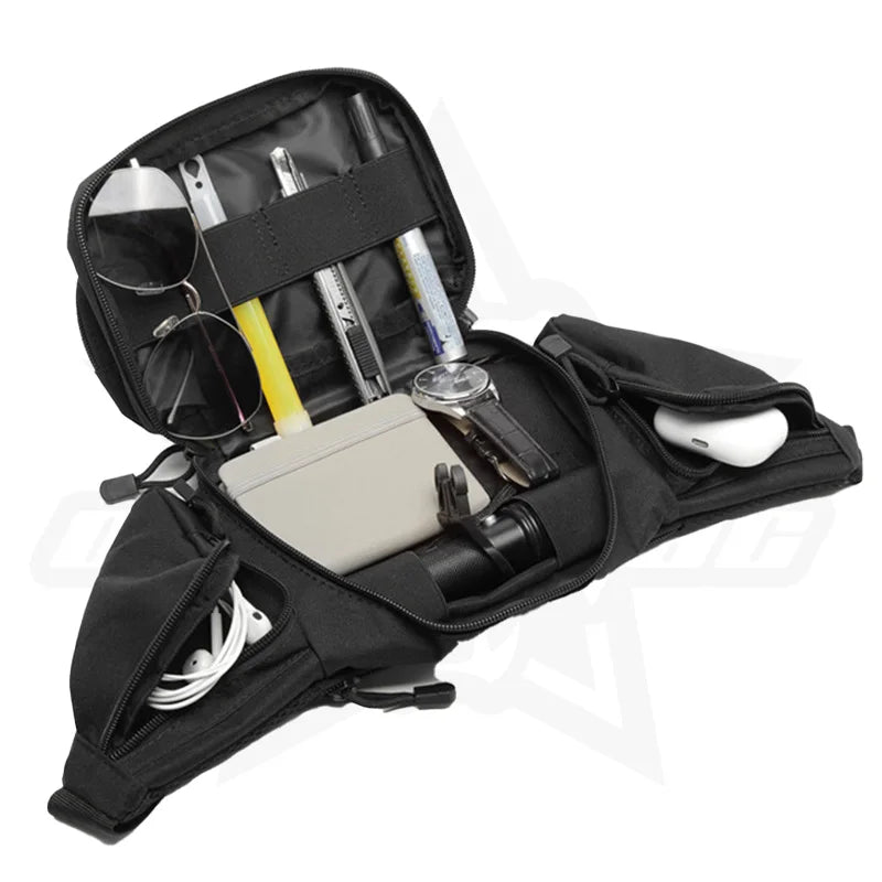 OPHIDIANTAC Outdoor sports Safari mountain camping with nylon Fanny pack hiking phone bag