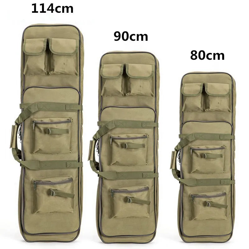 New equipment desert 80cm 90cm 114cm outdoor hunting backpack double-sided handbag fishing bag protective cover backpack