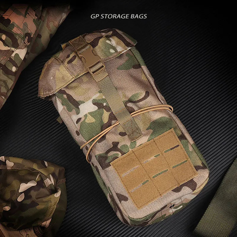 Tactical GP Pouch, Multi-use Utility MOLLE Bag, Sundry Recycling Organizer for Hunting Airsoft Vest, Combat Belt & Outdoor Gear