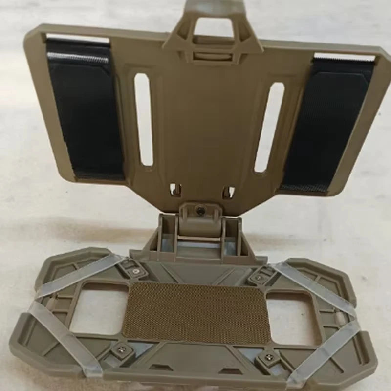 NEW Tactical MOLLE Foldable Navigation Board Chest Mount Phone Holder Tactical Vest Admin Panel Hunting Outdoor Gear Accessories