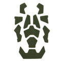 X11 Nylon Helmet Velcro Camouflage Felt Adhesive Patch Hide Simulation Sticker Tactical Helmet Patch Outdoor Hunting Accessories