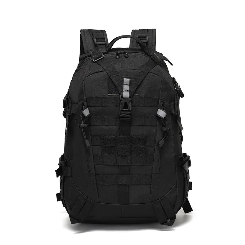 Tactical Reflective Backpack Outdoor Molle Camouflage Rucksack  Assault Bag Hiking Camping Hunting Travel Riding Knapsack
